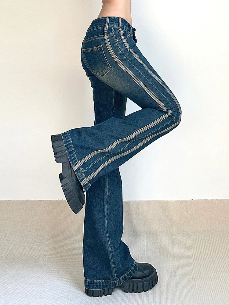 Rockmore Vintage Jeans for Women aesthetic Low Rise