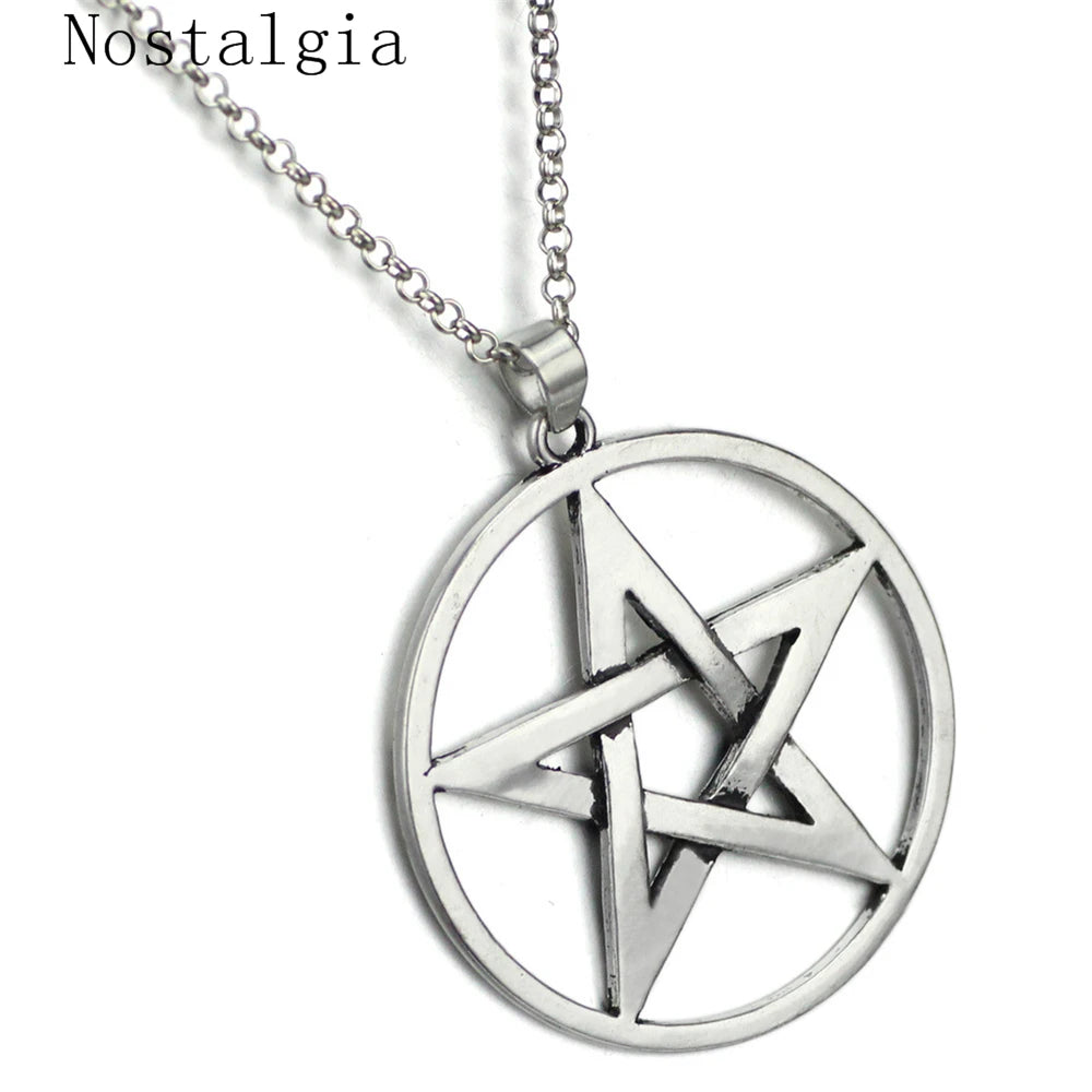Fashion Necklace Accessories Hollow Out Five-pointed Star