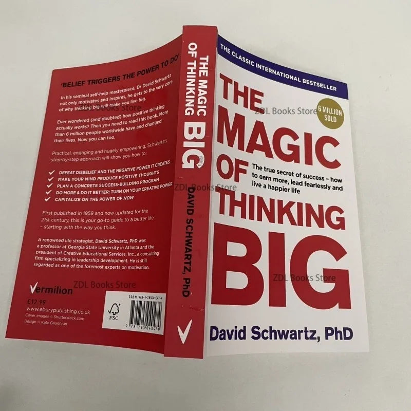 The Magic of Thinking Big The True Secret of Success Book