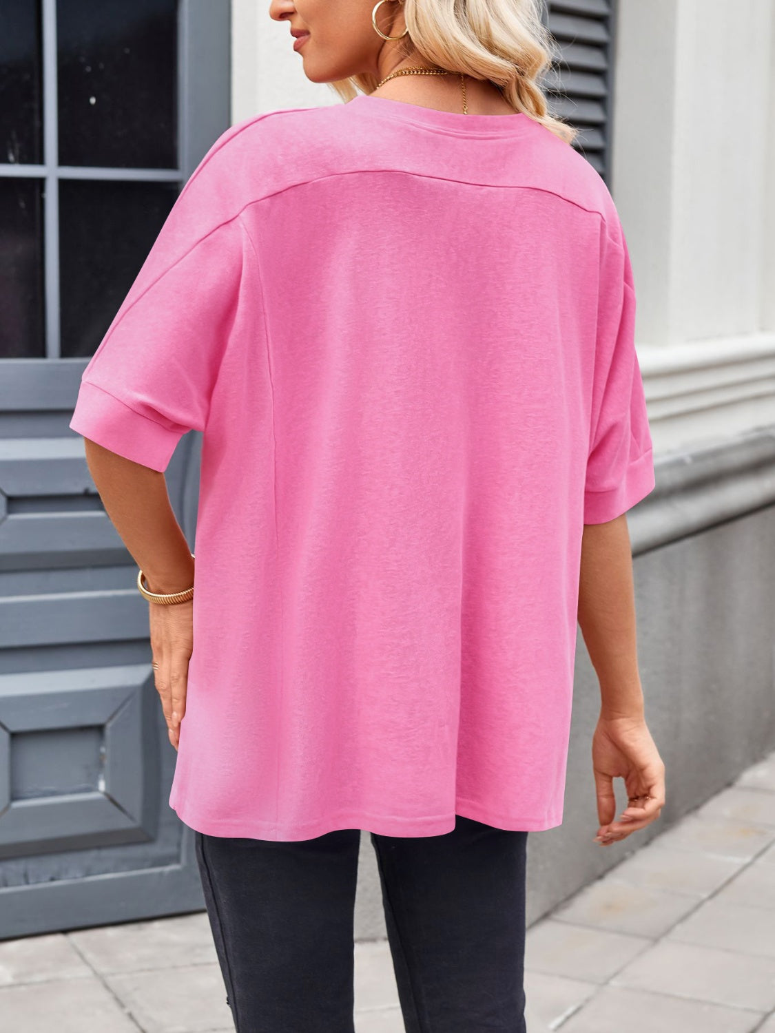 Lovelet Round Neck Half Sleeve T-Shirt